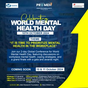 COMING SOON: GLOBAL CONFERENCE ON MENTAL HEALTH 2024