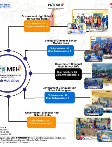 School Mental Health Clubs in Conflict-Affected Communities: Key Statistics